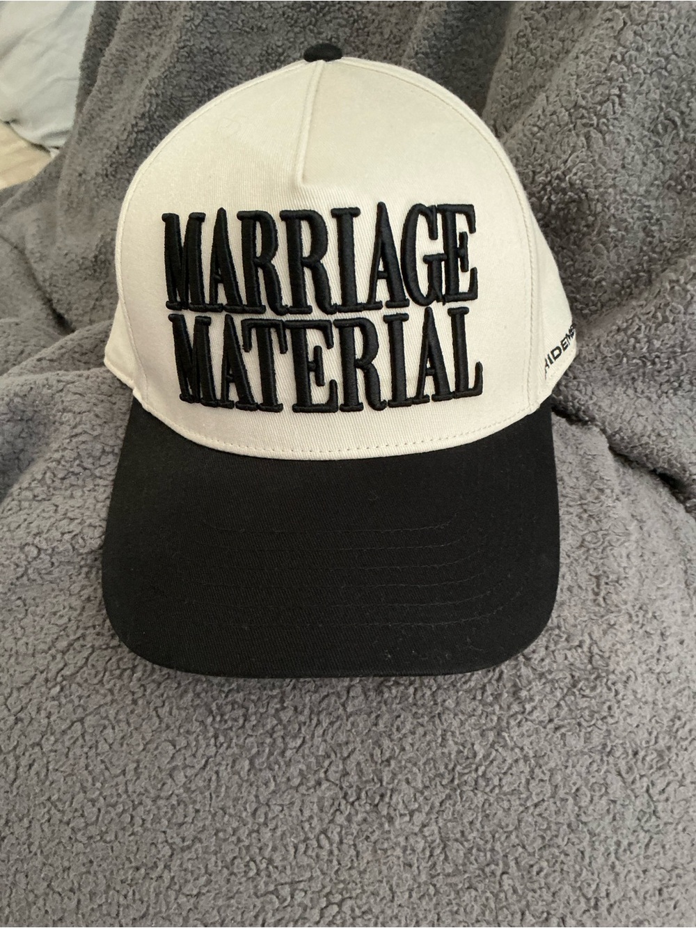 MARRIAGE MATERIAL hat